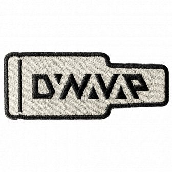 dynavap-cap-patch-grau-schwarzer-aufb-gler-mit-dynavap-logo-1-5-x-3-75-zoll image 1