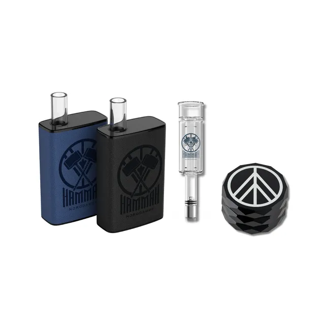 norddampf-hammah-bundle-bubbler-edition-vaporizer-grinder image 1