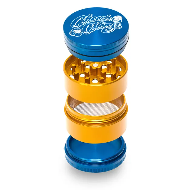 santa-cruz-shredder-cheech-chong-alu-grinder-4-teilig-medium image 1