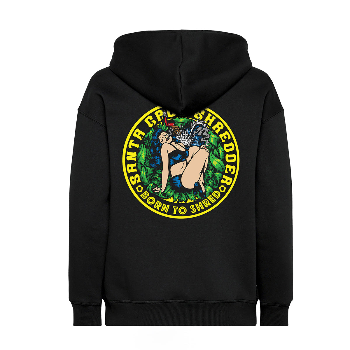 santa-cruz-shredder-pinup-hoodie image 1