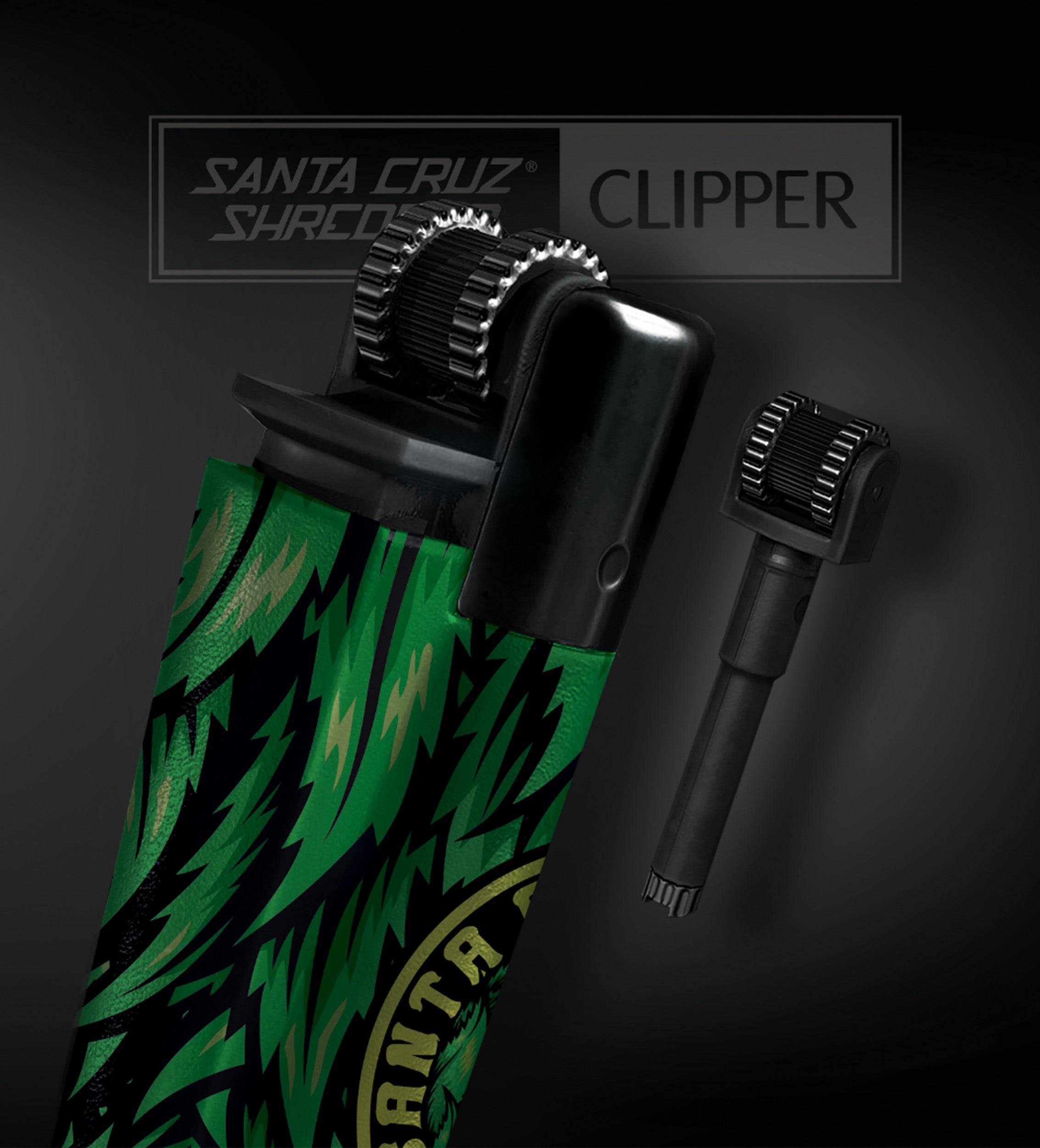 santa-cruz-shredder-scs-clipper-feuerzeug image 1