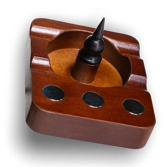 dynavap-wood-debowler-stand-ausklopf-station-aus-holz image 1