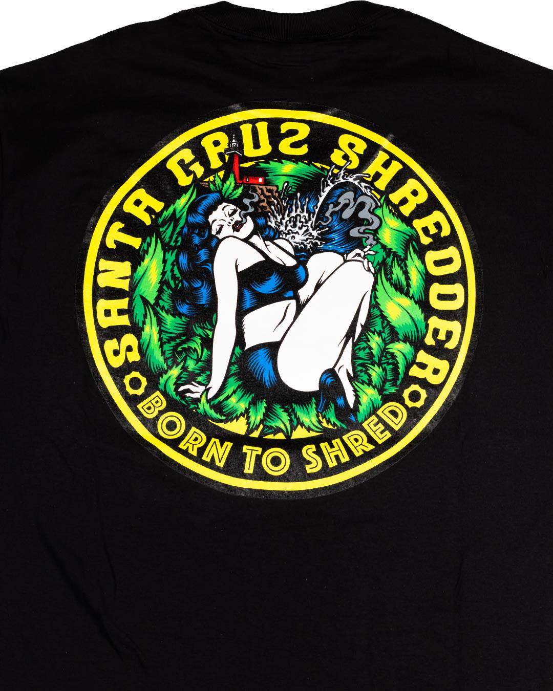 santa-cruz-shredder-pinup-t-shirt-100-baumwolle image 2