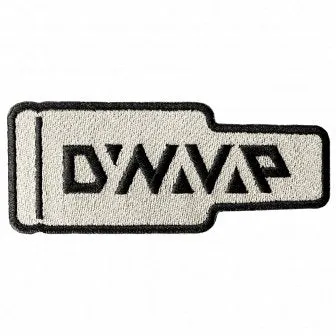 dynavap-cap-patch-grau-schwarzer-aufb-gler-mit-dynavap-logo-1-5-x-3-75-zoll image 1