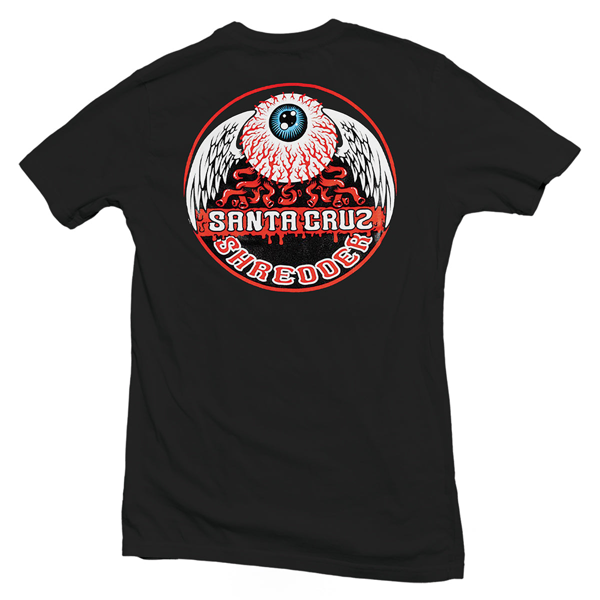 santa-cruz-shredder-apparel-shirt-flying-eyeball-t-shirt image 1