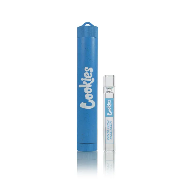 santa-cruz-shredder-cookies-hemp-dugout-mit-glas-one-hitter image 1