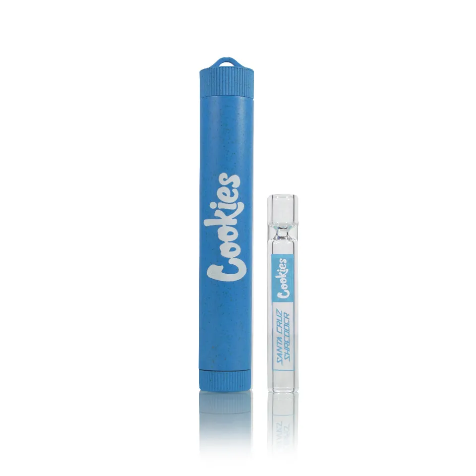 santa-cruz-shredder-cookies-hemp-dugout-mit-glas-one-hitter image 1