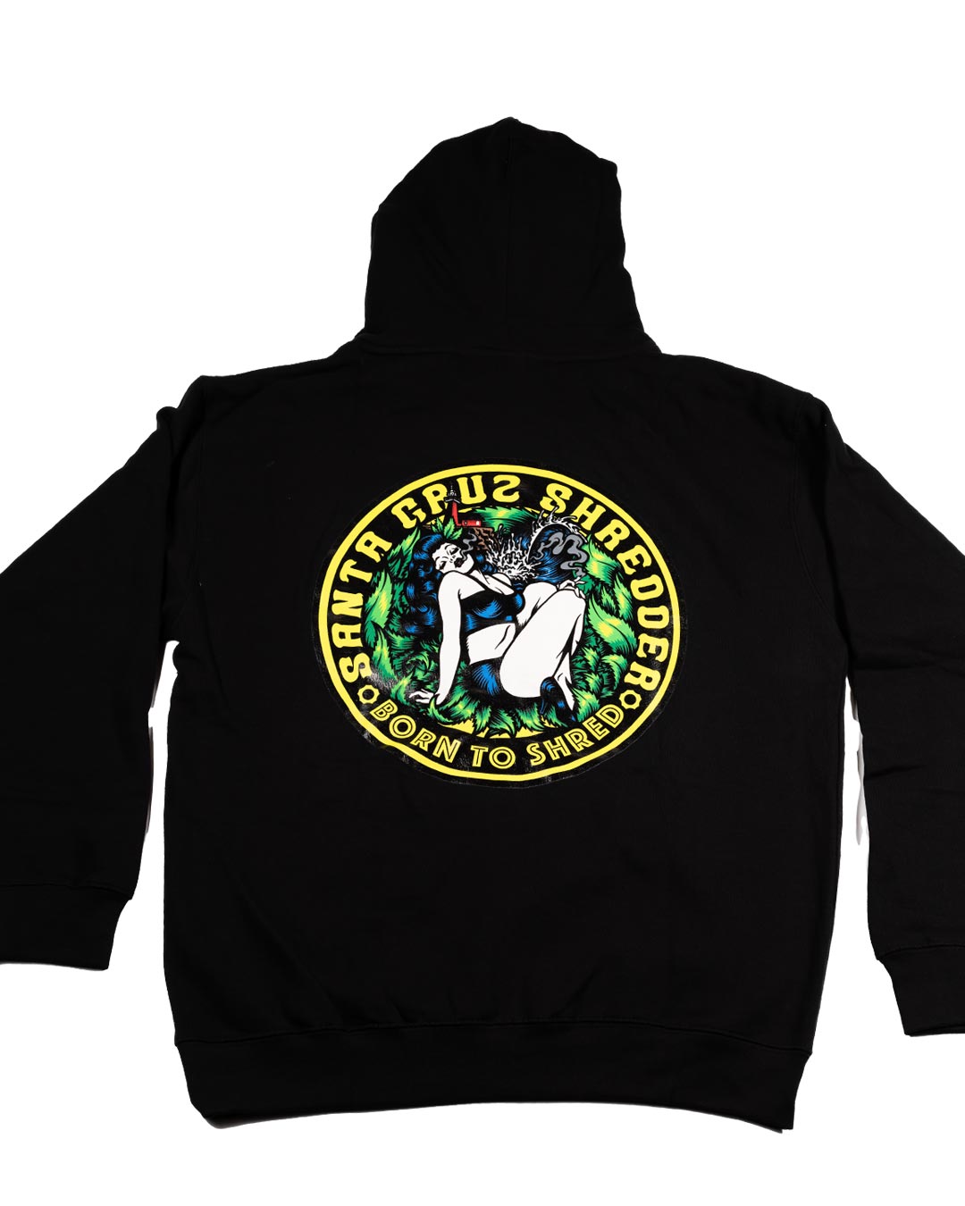 santa-cruz-shredder-pinup-hoodie image 3