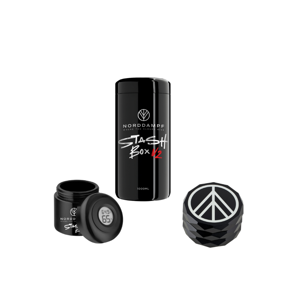 norddampf-stash-bundle-aufbewahrungs-set-mit-grinder-und-hygrometer image 1