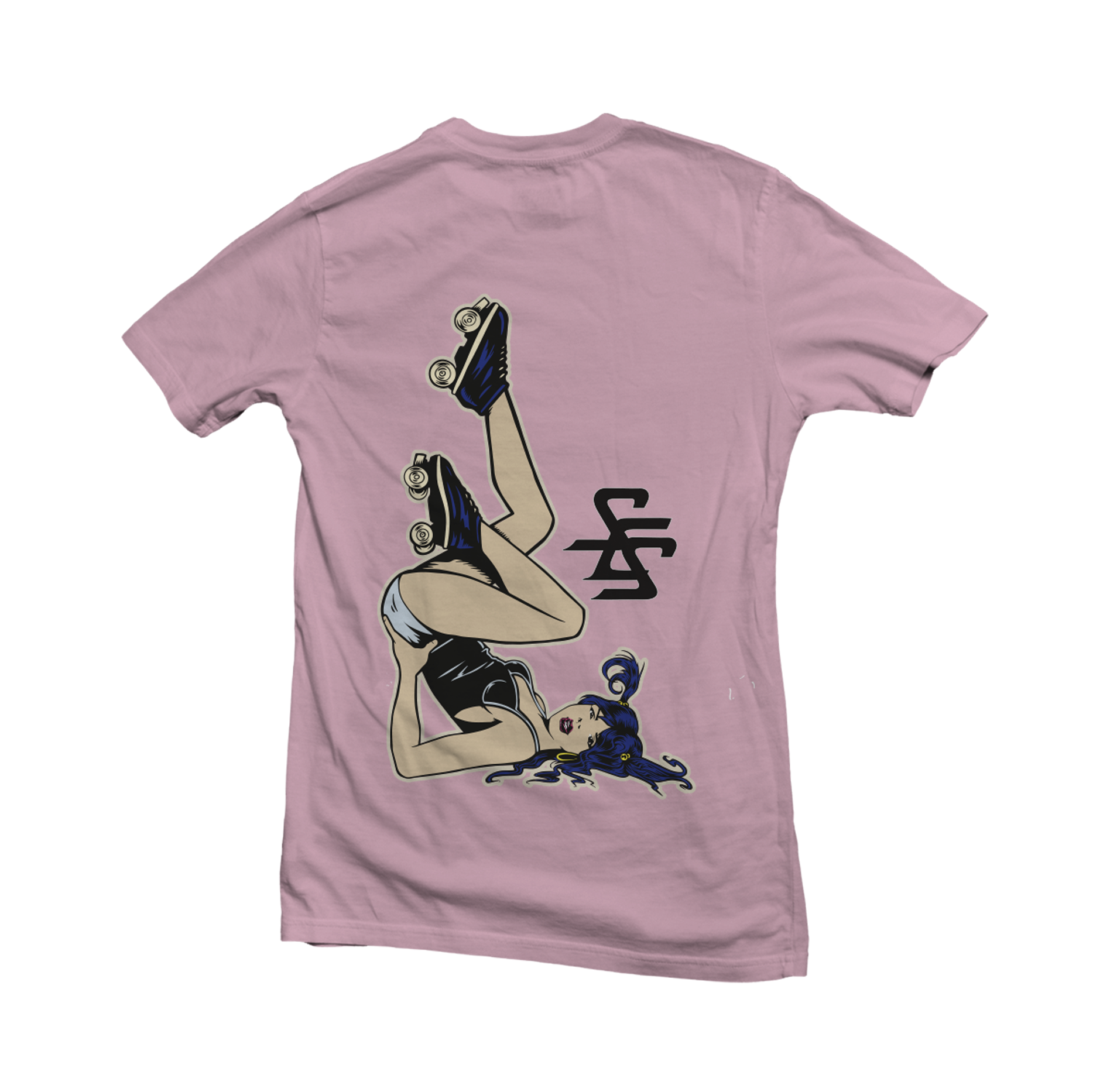 santa-cruz-shredder-roller-girl-shirt-damen image 2