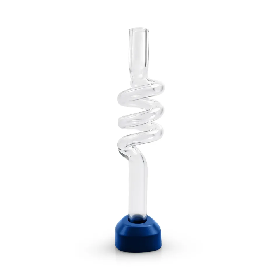 norddampf-relict-glasmundst-ck-spiral-130mm-handgefertigt-in-deutschland image 1