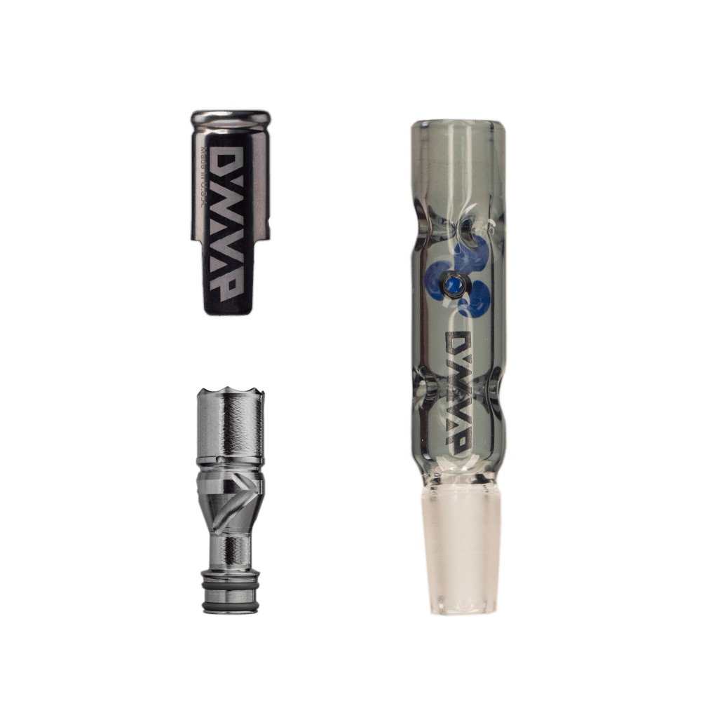 dynavap-the-bb3-glas-vaporizer-mit-3-blauen-kugeln image 4