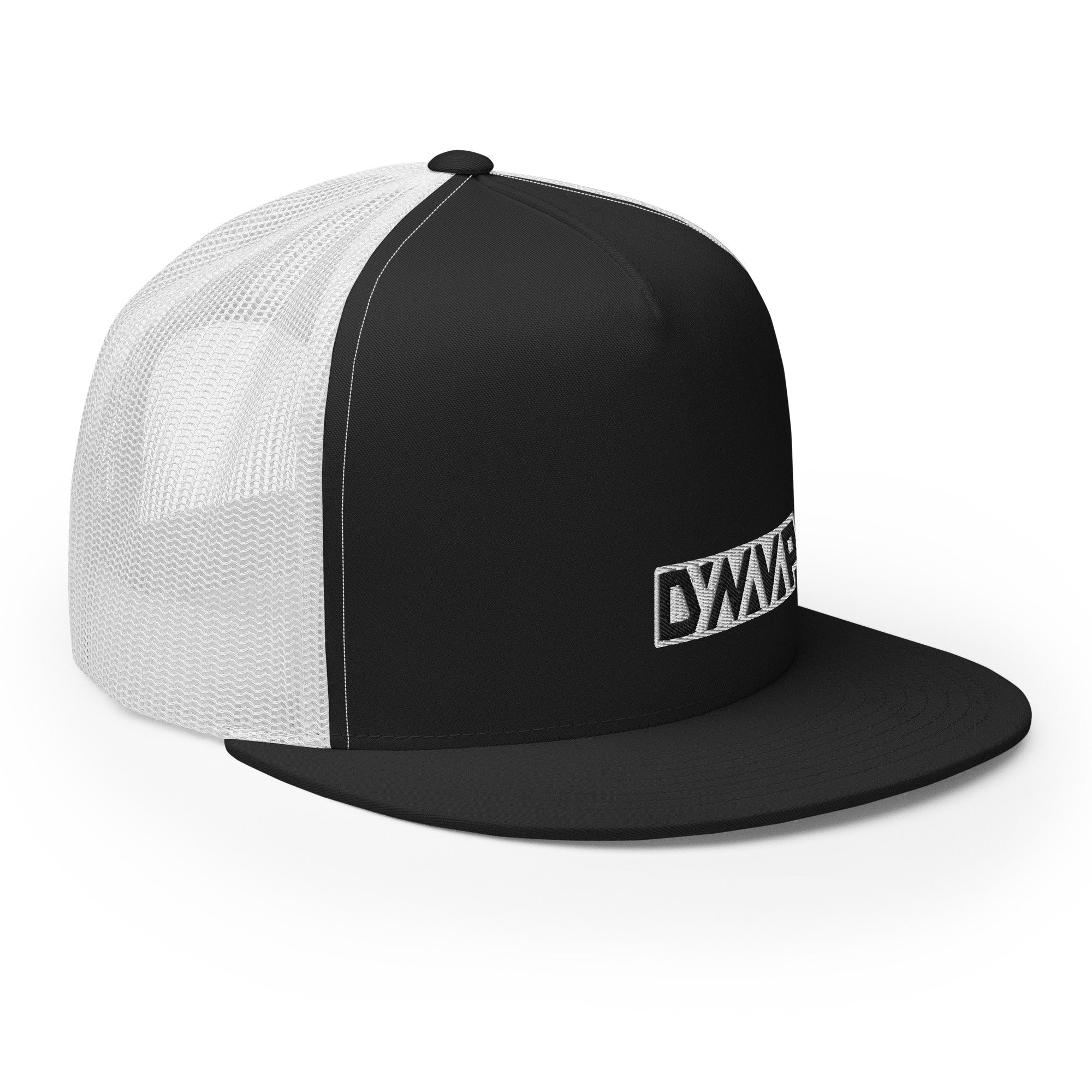 dynavap-trucker-cap-black-white-snapback-kappe image 6