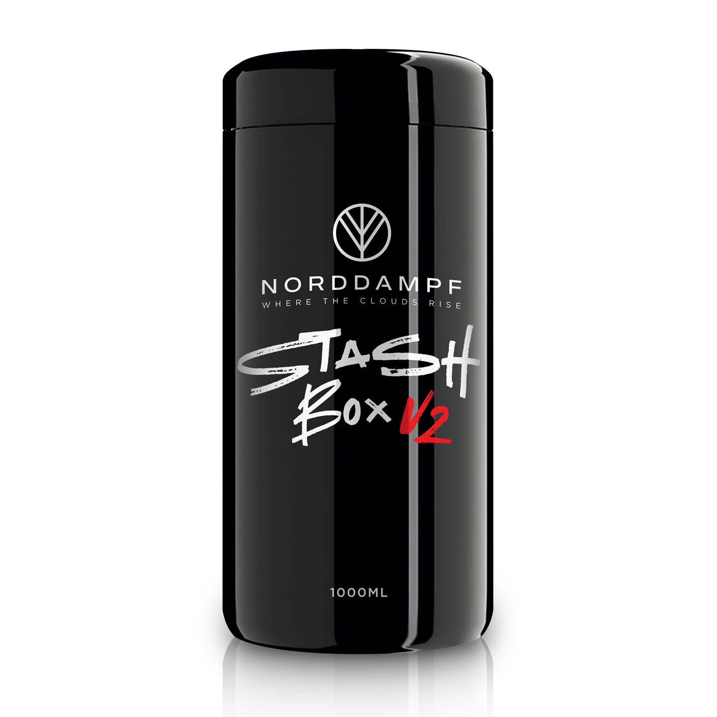norddampf-stashbox-v2-1000ml-mironglas-mit-hygrometer image 1