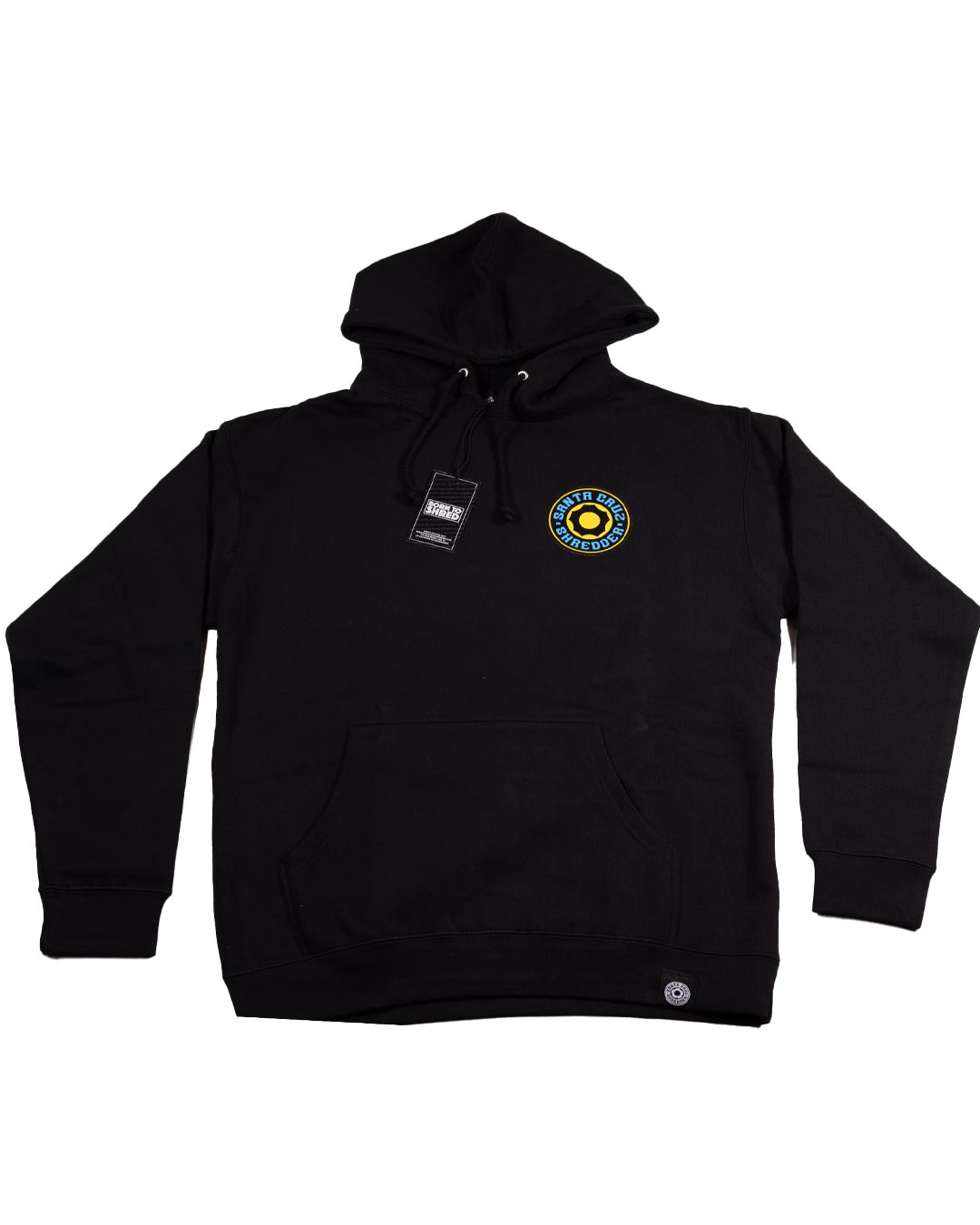santa-cruz-shredder-hoodie-shocker-skull-100-baumwolle image 3