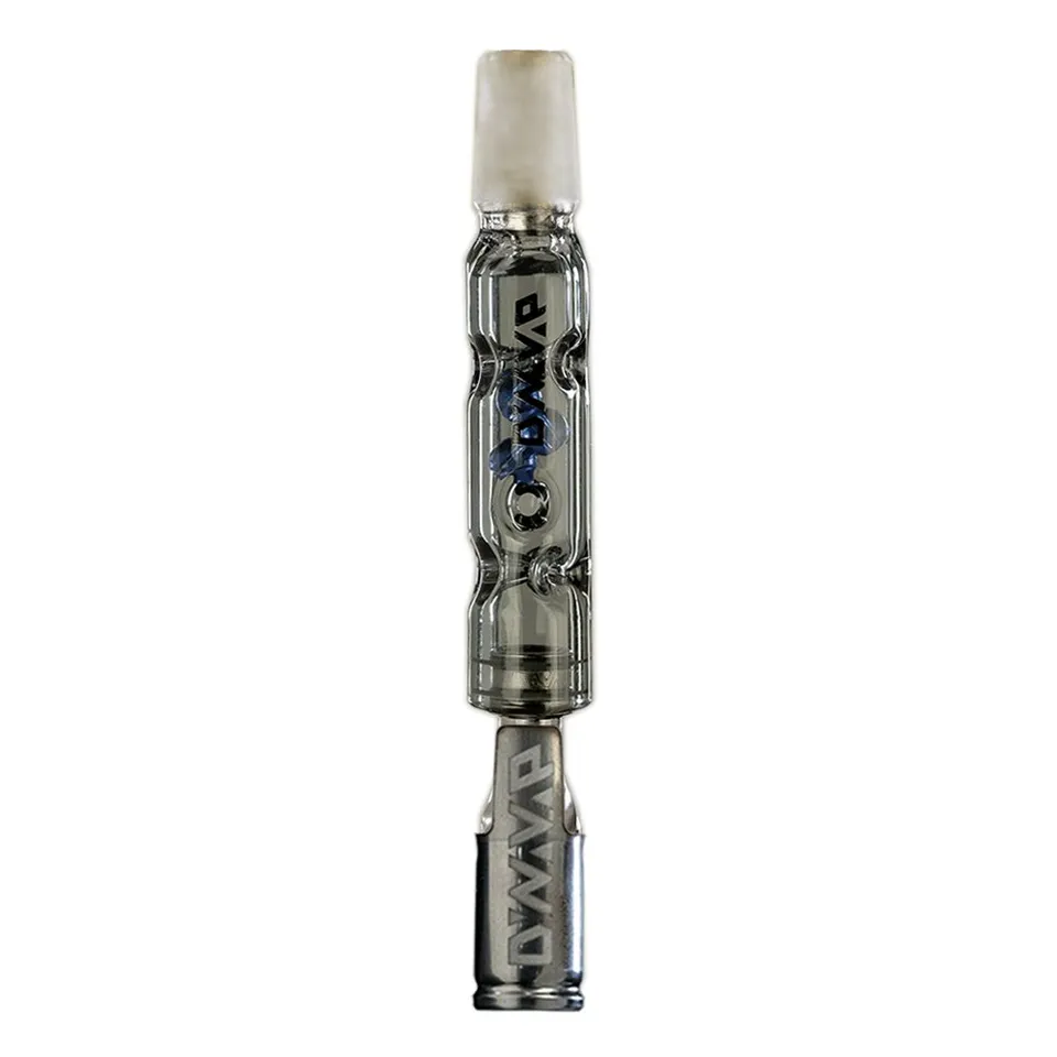dynavap-the-bb3-glas-vaporizer-mit-3-blauen-kugeln image 1