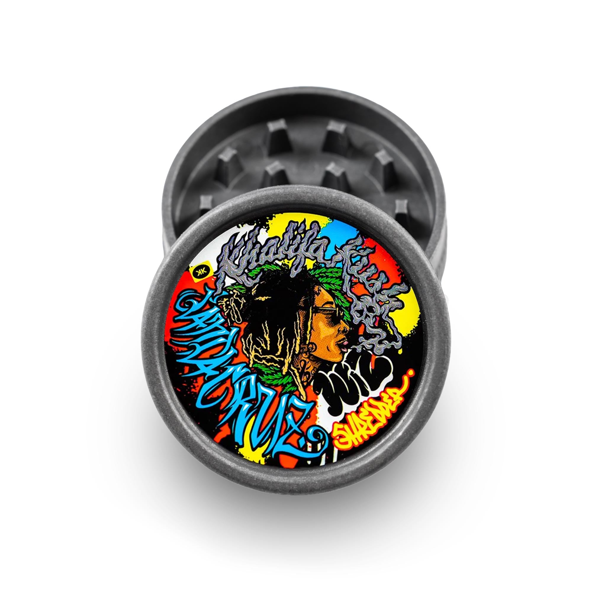 santa-cruz-shredder-hemp-grinder-2-piece-khalifa-kush-special-edition image 1
