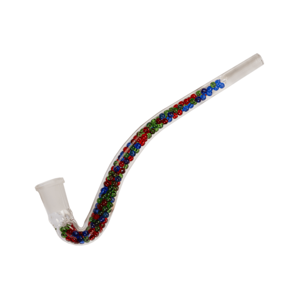 dynavap-j-hook-beaded-glasmundst-ck-14-mm-mit-glaskugeln image 1