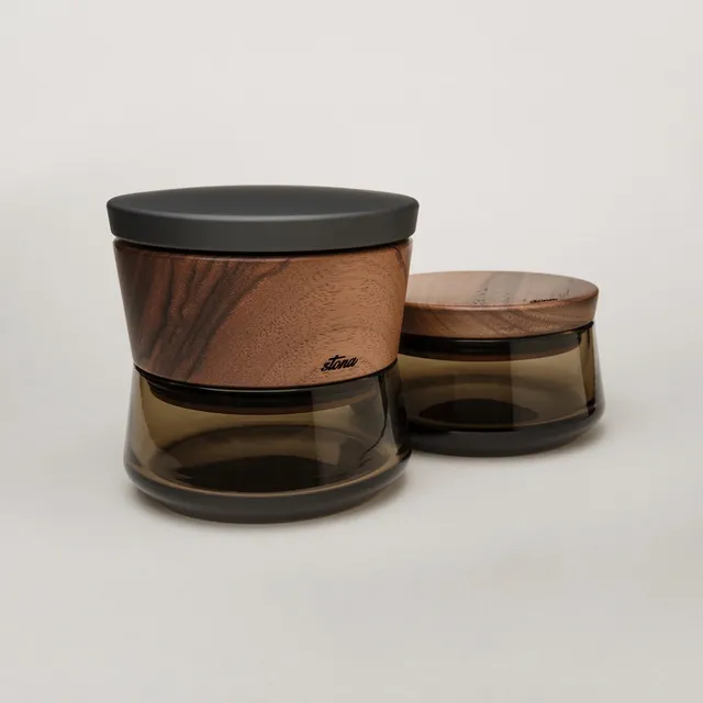 stona-grinder-black-walnut-bundle-grinder-aufbewahrungsglas-stonito image 1