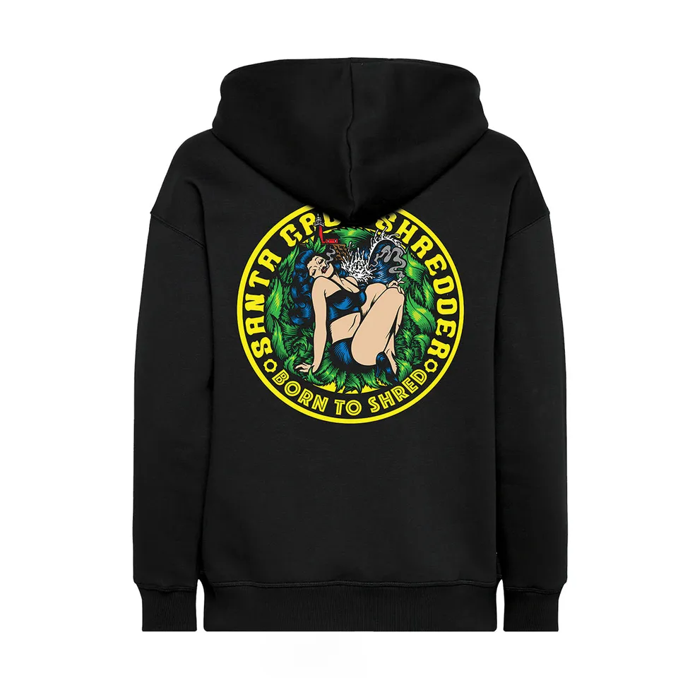 santa-cruz-shredder-pinup-hoodie image 1