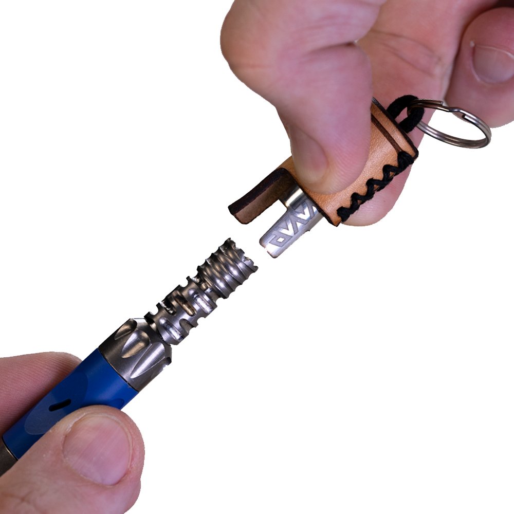 dynavap-cap-keychain-leder-schl-sselanh-nger-mit-cap-abzieher image 2