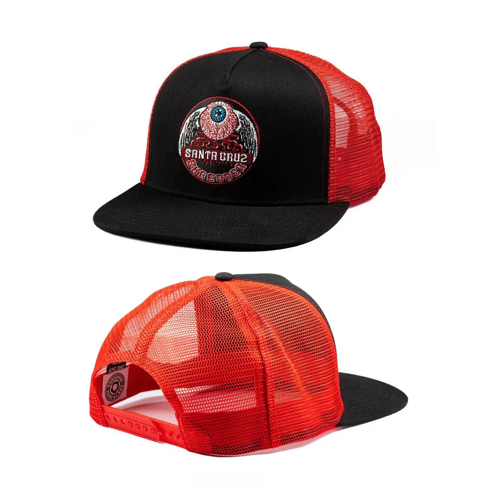 santa-cruz-shredder-cap-flying-eyeball-original-snapback image 1