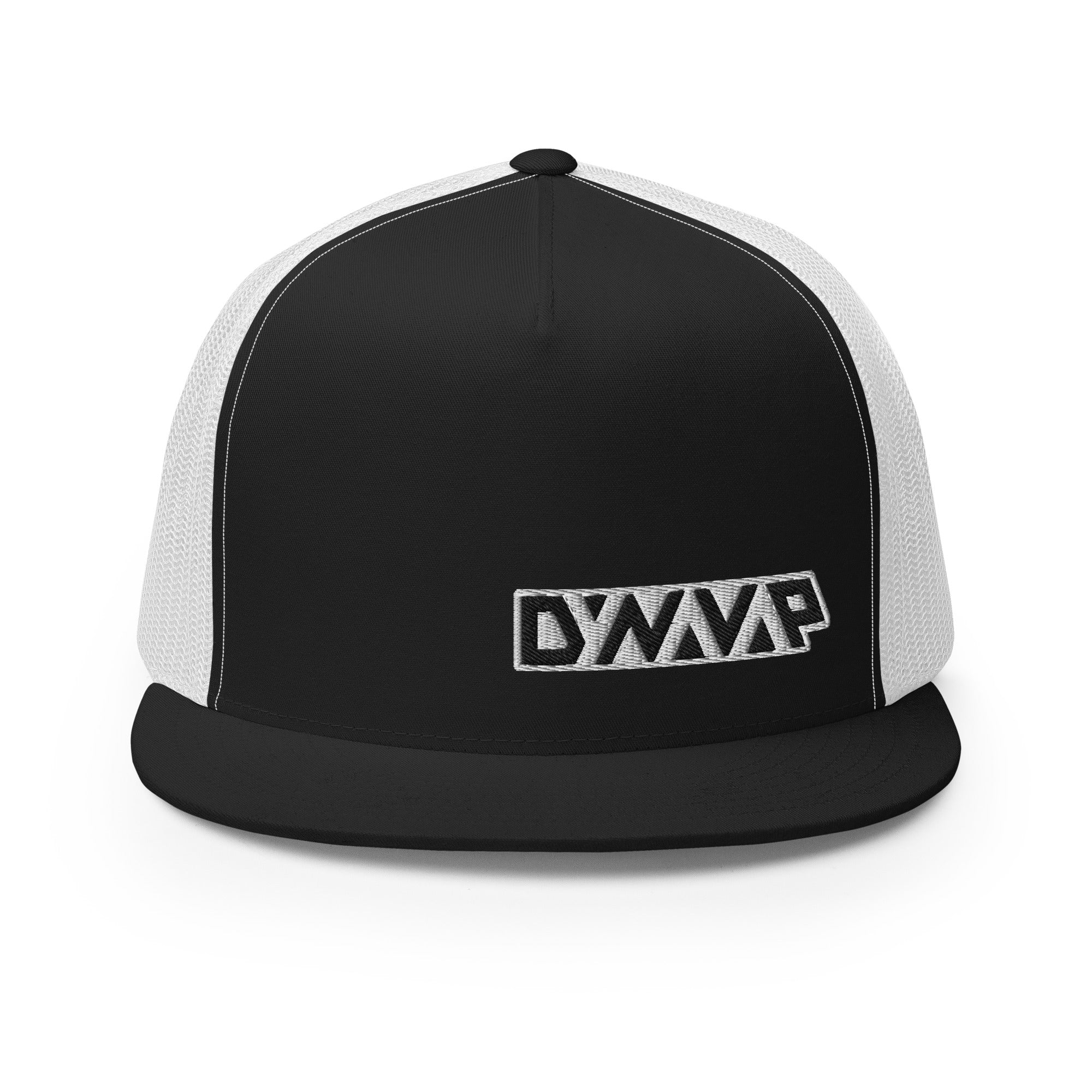 dynavap-trucker-cap-black-white-snapback-kappe image 2