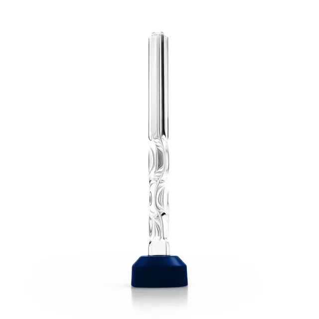 norddampf-relict-glasmundst-ck-twisted-140mm-borosilikatglas image 1