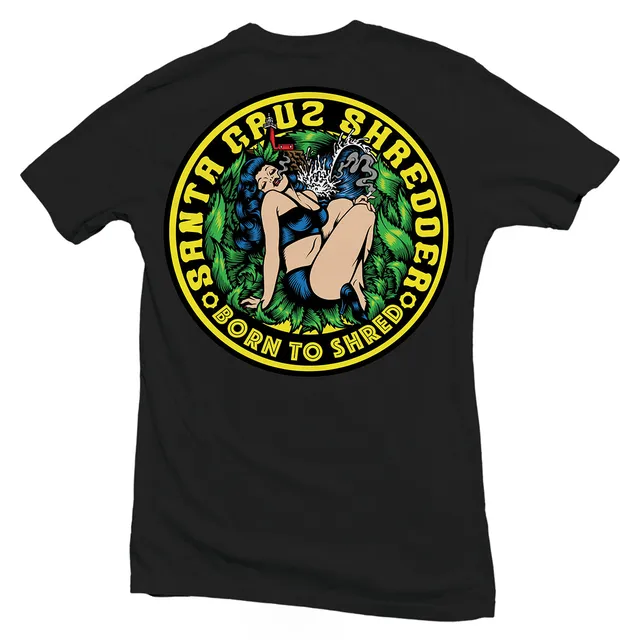 santa-cruz-shredder-pinup-t-shirt-100-baumwolle image 1